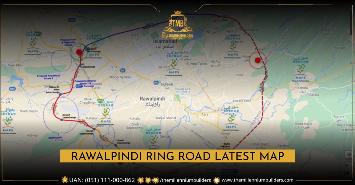 Rawalpindi Ring Road Latest Map May 2024   Latest 