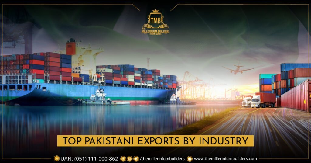 Top Pakistani Exports by Industry