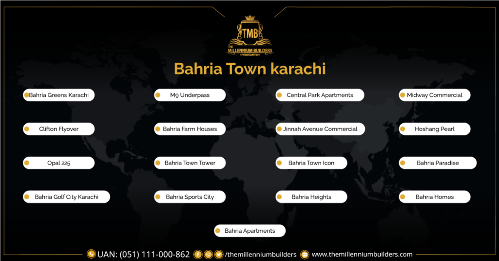 Bahria Town karachi projects