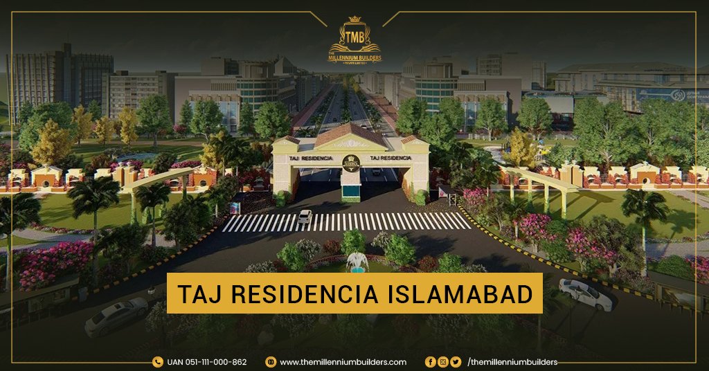 Taj Residencia Islamabad | Latest Payment Plan | Location | Map | Booking