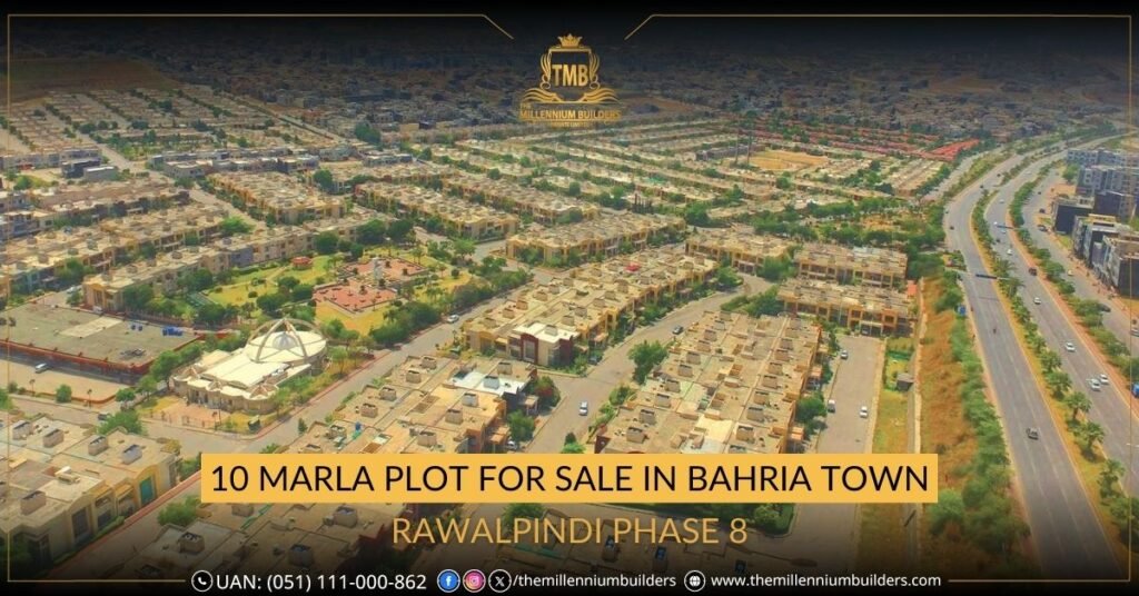 10 Marla Plot for Sale in Bahria Town Rawalpindi Phase 8